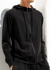 VITTORIO - Ανδρική ζακέτα - Μαύρη 1000-2526-JORDAN