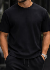 Close Society - Ανδρικό t-shirt oversized fit - Μαύρο 14000