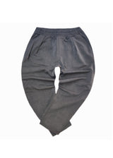 HENRY CLOTHING Ανδρικό ανοιξιάτικο παντελόνι γκρι simple oversized pants 8-002-grey
