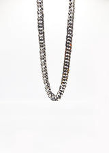 Αλυσίδα από ανοξείδωτο ατσάλι GUF - GNG149 - thick chain ασημένιο