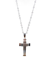 GUF CLOTHING Αλυσίδα από ανοξείδωτο ατσάλι central chain ασημένιο 20240817-11A-silver