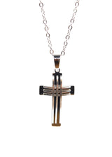 GUF CLOTHING Αλυσίδα από ανοξείδωτο ατσάλι central chain ασημένιο 20240817-11A-silver