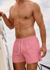 GUF CLOTHING Ανδρικό μαγιό κοραλί Simple 20277-coral