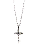 GUF CLOTHING Αλυσίδα από ανοξείδωτο ατσάλι central chain ασημένιο 250513-28-silver