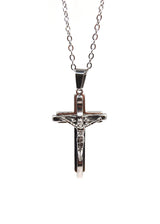 GUF CLOTHING Αλυσίδα από ανοξείδωτο ατσάλι central chain ασημένιο 250513-28-silver