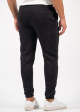 TWO BROTHERS - Ανδρική φόρμα με λάστιχο signature logo regular fit - Μαύρη BT-26590