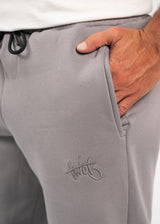 TWO BROTHERS - Ανδρική φόρμα signature logo regular - Γκρι BF-26590