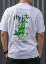 HENRY CLOTHING - Ανδρικό relaxed oversized t-shirt - Λευκό 3-704