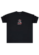 Ανδρική κοντομάνικη μπλούζα Henry clothing-3-715-black Henry Bear μαύρο