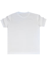 Ανδρική κοντομάνικη μπλούζα Henry Clothing - 3-722 - Henry premium regular fit tee λευκό
