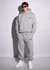 VINYL ART CLOTHING - Ανδρική φόρμα Modern basic sweatpants - Γκρι μελανζέ 05820-93