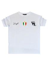VINYL ART CLOTHING Ανδρική κοντομάνικη μπλούζα λευκή City Boost 38469-02