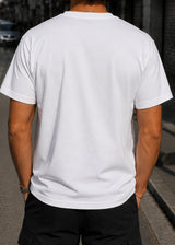 VINYL ART CLOTHING Ανδρική κοντομάνικη μπλούζα λευκή City Boost 38469-02