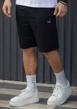 HENRY CLOTHING Ανδρική βερμούδα μαύρη 5-202-black