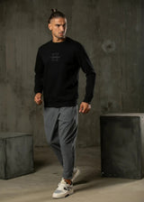 HENRY CLOTHING Ανδρικό παντελόνι κοτλέ γκρι 8-032-grey