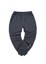 Henry clothing-6-353-calligraphy sweatpants -grey