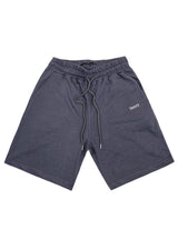 Ανδρική βερμούδα φούτερ Henry Clothing - 6-702 - relaxed fit shorts γκρι σκούρο