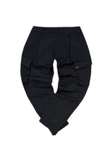 Ανδρικό υφασμάτινο παντελόνι κάργκο Cosi Jeans - 66-PITTI - cargo fabric pants regular fit μαύρο
