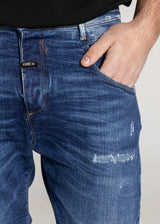 Ανδρικό τζιν παντελόνι Cosi Jeans - 67-MAGGIO 1-jeans regular fit μπλε elasticated