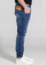 Ανδρικό τζιν παντελόνι Cosi Jeans - 67-MAGGIO 1-jeans regular fit μπλε elasticated