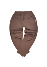 HENRY CLOTHING Ανδρικό ανοιξιάτικο παντελόνι καφέ simple oversized pants 8-002-brown