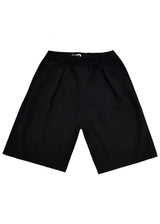 HENRY CLOTHNG Ανδρική βερμούδα υφασμάτινη μαύρη 8-013-black
