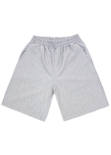 Ανδρική υφασμάτινη βερμούδα Henry Clothing - 8-111 - fabric elegant shorts γκρι