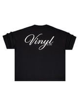 VINYL ART CLOTHING Ανδρική κοντομάνικη μπλούζα μαύρη Prime Horizon 81234-01