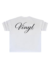 VINYL ART CLOTHING Ανδρική κοντομάνικη μπλούζα λευκή Prime Horizon 81234-02