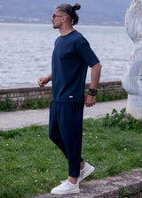HENRY CLOTHING - Ανδρικό T-shirt - Μπλε 9-015