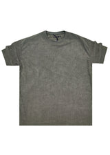 HENRY CLOTHING - Ανδρικό t-shirt με ύφανση κοτλέ - Χακί 9-032