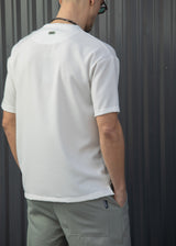 HENRY CLOTHING - Ανδρικό t-shirt regular fit - Λευκό 9-131