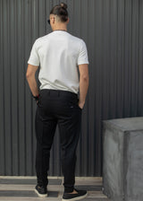 Ανδρική κοντομάνικη μπλούζα Henry clothing 9-133-λευκή