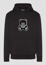 Ανδρικό φούτερ με κουκούλα Vinyl Art Clothing-91919-01-puff Teddy hoodie regular fit -black