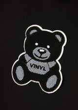 Ανδρικό φούτερ με κουκούλα Vinyl Art Clothing-91919-01-puff Teddy hoodie regular fit -black
