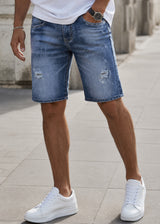 GUF CLOTHING Ανδρική βερμούδα τζιν AF1361A