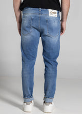 COSI JEANS Ανδρικό τζιν παντελόνι regular fit μπλε 67-APPIO 3-denim