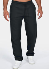 CLEVER CLOTHING -Ανδρική φόρμα simple jogger pants - Μαύρη CF-26350
