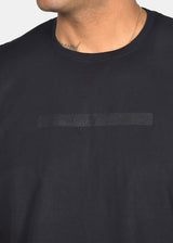 CLEVER CLOTHING Ανδρική κοντομάνικη μπλούζα μαύρη Clever Jeans CT-26270-black