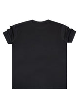 CLEVER CLOTHING Ανδρική κοντομάνικη μπλούζα μαύρη Clever Jeans CT-26270-black