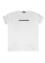 CLEVER CLOTHING Ανδρική κοντομάνικη μπλούζα λευκή Clever Jeans CT-26270-white