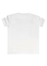 CLEVER CLOTHING Ανδρική κοντομάνικη μπλούζα λευκή Clever Jeans CT-26270-white
