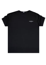 CLEVER CLOTHING Ανδρική κοντομάνικη μπλούζα μαύρη Premium Garment Supply CT-26290-black