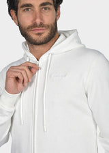 CLEVER Ανδρική ανοιξιάτικη λευκή ζακέτα CT-26630-white