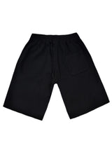 CLEVER CLOTHING Ανδρική βερμούδα μαύρη Simple Logo CT-26640-black