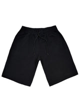 CLEVER CLOTHING Ανδρική βερμούδα μαύρη Simple Logo CT-26640-black