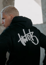 Ανδρικό μακρυμάνικο φούτερ Two Brothers - BF-25940-Black regular fit