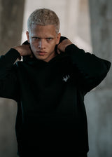 Ανδρικό μακρυμάνικο φούτερ Two Brothers - BF-25940-Black regular fit