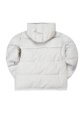 Ανδρικό μπουφάν με κουκούλα GUF-GA-7307-puffer ice