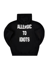 Ανδρικό φούτερ με κουκούλα Close society-HD26-903-black hoodie regular fit Allergic To Idiots